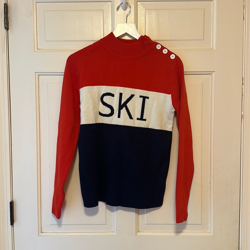 Tory Burch ski sweater